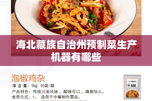 海北藏族自治州预制菜生产机器有哪些
