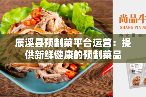 辰溪县预制菜平台运营：提供新鲜健康的预制菜品