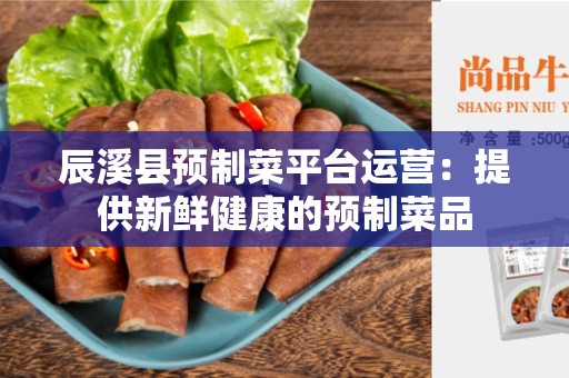 辰溪县预制菜平台运营：提供新鲜健康的预制菜品