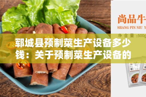 郓城县预制菜生产设备多少钱：关于预制菜生产设备的全面解析