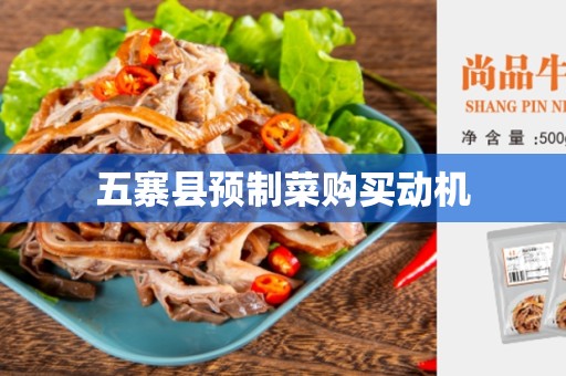 五寨县预制菜购买动机