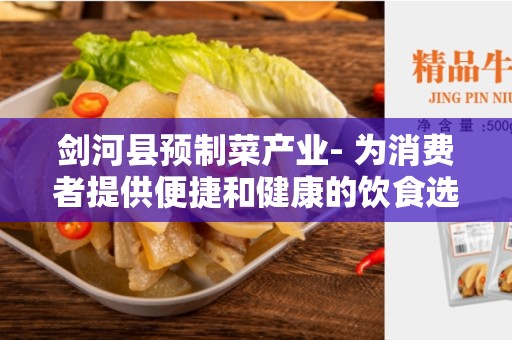 剑河县预制菜产业- 为消费者提供便捷和健康的饮食选择