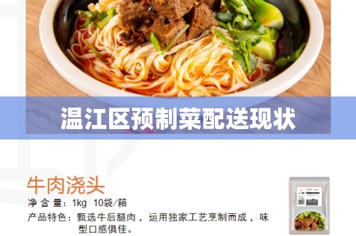 温江区预制菜配送现状