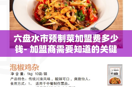 六盘水市预制菜加盟费多少钱- 加盟商需要知道的关键信息