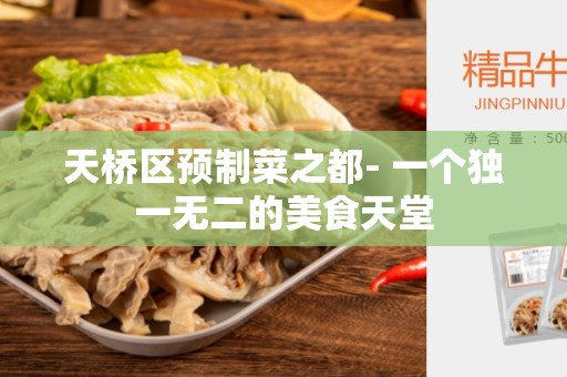 天桥区预制菜之都- 一个独一无二的美食天堂