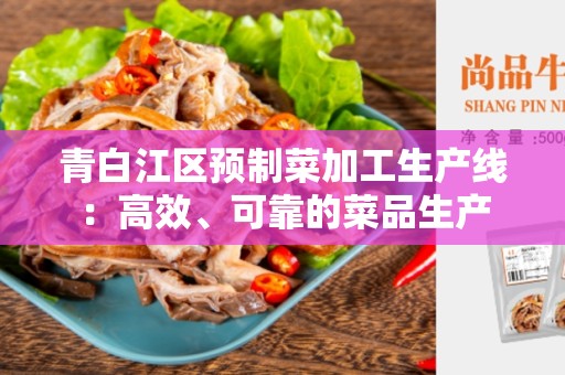 青白江区预制菜加工生产线：高效、可靠的菜品生产