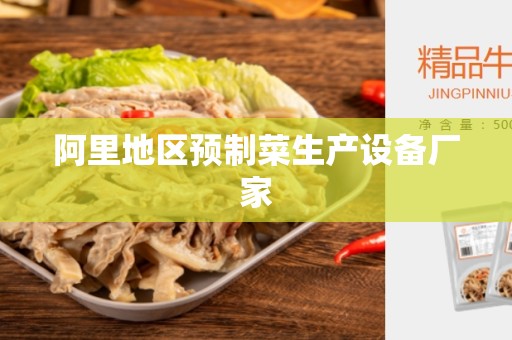 阿里地区预制菜生产设备厂家