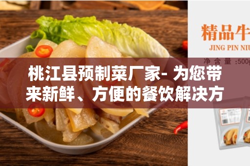 桃江县预制菜厂家- 为您带来新鲜、方便的餐饮解决方案