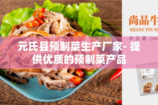 元氏县预制菜生产厂家- 提供优质的预制菜产品