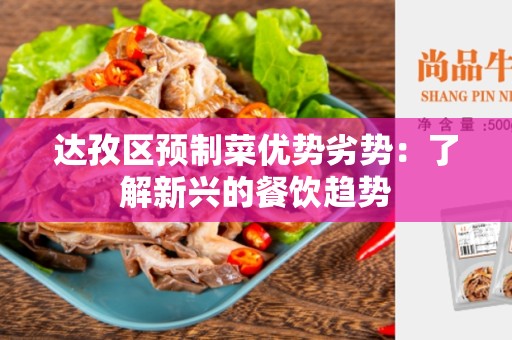 达孜区预制菜优势劣势：了解新兴的餐饮趋势