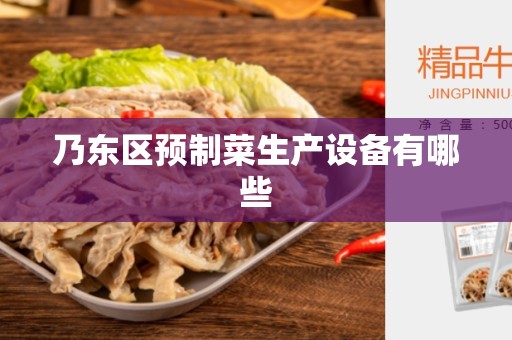 乃东区预制菜生产设备有哪些