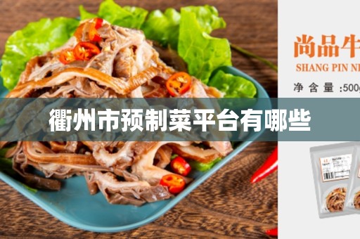 衢州市预制菜平台有哪些
