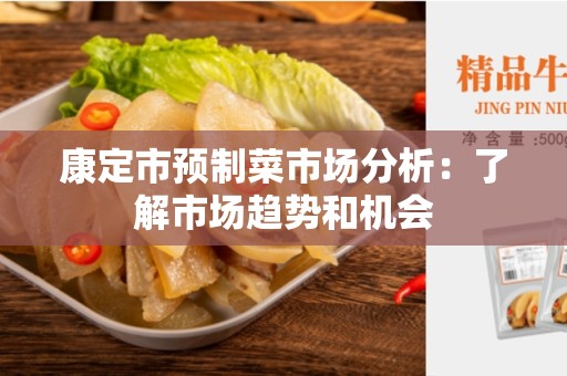 康定市预制菜市场分析：了解市场趋势和机会