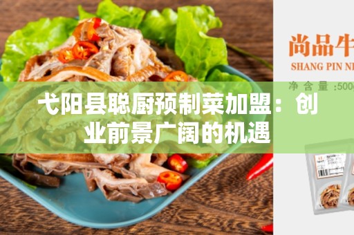 弋阳县聪厨预制菜加盟：创业前景广阔的机遇