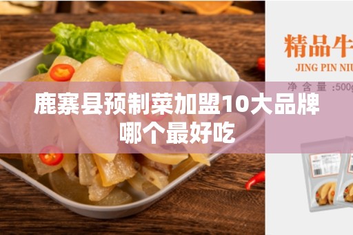 鹿寨县预制菜加盟10大品牌哪个最好吃