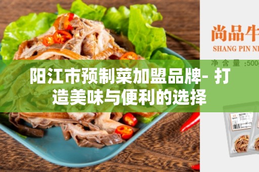 阳江市预制菜加盟品牌- 打造美味与便利的选择