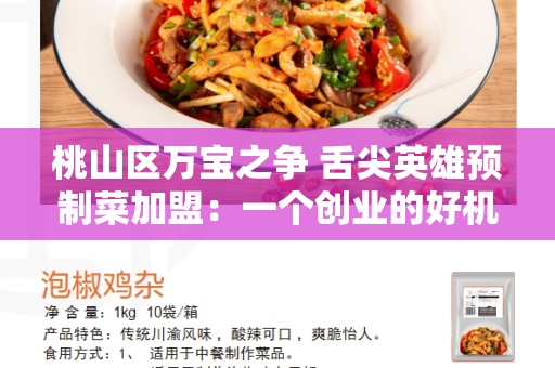 桃山区万宝之争 舌尖英雄预制菜加盟：一个创业的好机会