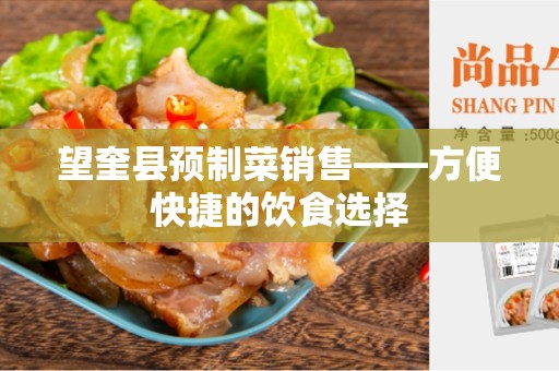 望奎县预制菜销售——方便快捷的饮食选择