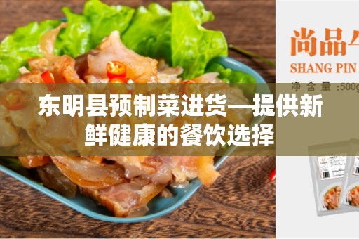 东明县预制菜进货—提供新鲜健康的餐饮选择