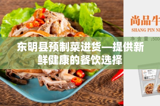 东明县预制菜进货—提供新鲜健康的餐饮选择