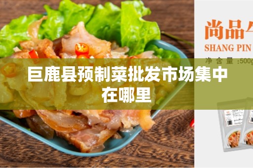 巨鹿县预制菜批发市场集中在哪里