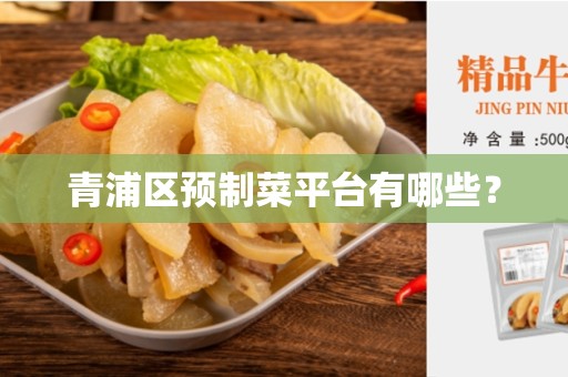 青浦区预制菜平台有哪些？