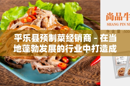平乐县预制菜经销商 - 在当地蓬勃发展的行业中打造成功的业务