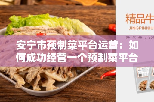 安宁市预制菜平台运营：如何成功经营一个预制菜平台？