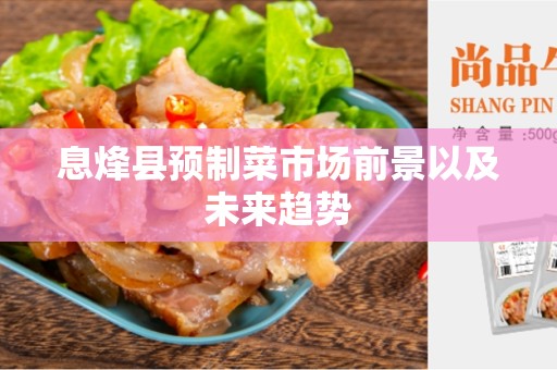 息烽县预制菜市场前景以及未来趋势
