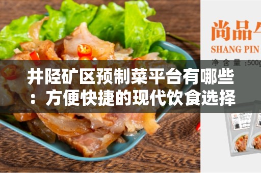 井陉矿区预制菜平台有哪些：方便快捷的现代饮食选择