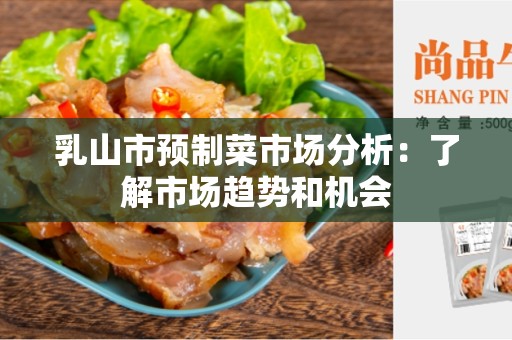 乳山市预制菜市场分析：了解市场趋势和机会