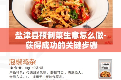 盐津县预制菜生意怎么做- 获得成功的关键步骤