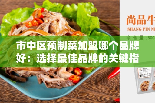 市中区预制菜加盟哪个品牌好：选择最佳品牌的关键指南