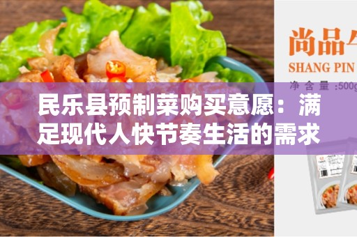 民乐县预制菜购买意愿：满足现代人快节奏生活的需求