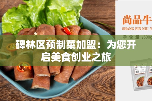 碑林区预制菜加盟：为您开启美食创业之旅