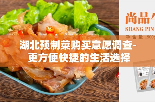 湖北预制菜购买意愿调查- 更方便快捷的生活选择