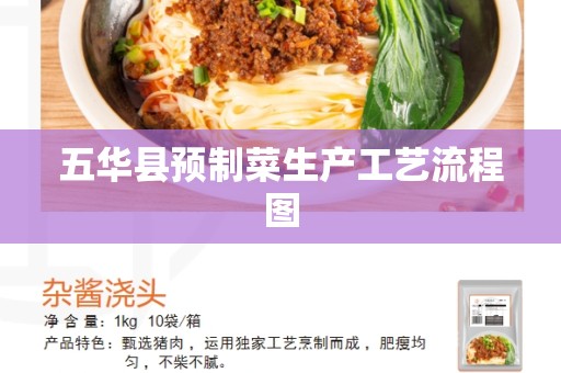 五华县预制菜生产工艺流程图