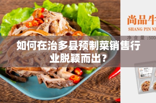 如何在治多县预制菜销售行业脱颖而出？