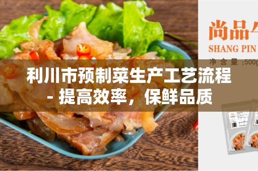 利川市预制菜生产工艺流程- 提高效率，保鲜品质