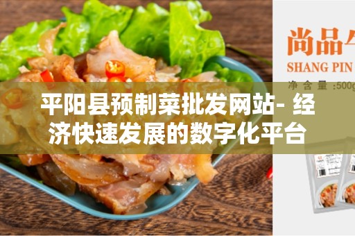 平阳县预制菜批发网站- 经济快速发展的数字化平台