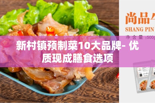 新村镇预制菜10大品牌- 优质现成膳食选项