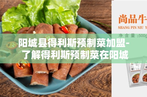 阳城县得利斯预制菜加盟- 了解得利斯预制菜在阳城县的加盟优势