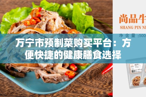 万宁市预制菜购买平台：方便快捷的健康膳食选择