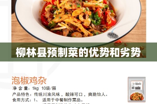柳林县预制菜的优势和劣势