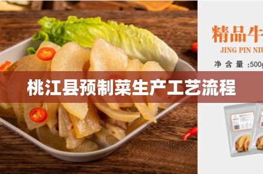 桃江县预制菜生产工艺流程