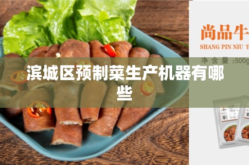 滨城区预制菜生产机器有哪些