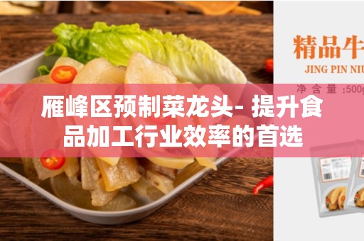 雁峰区预制菜龙头- 提升食品加工行业效率的首选