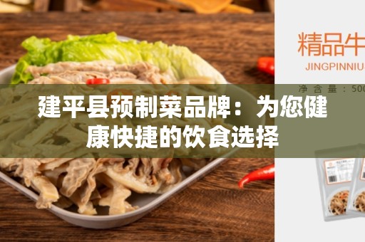 建平县预制菜品牌：为您健康快捷的饮食选择