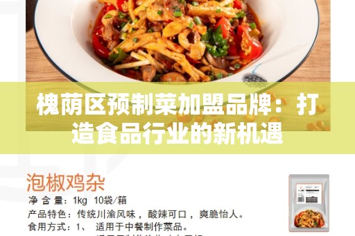 槐荫区预制菜加盟品牌：打造食品行业的新机遇