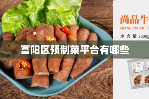富阳区预制菜平台有哪些